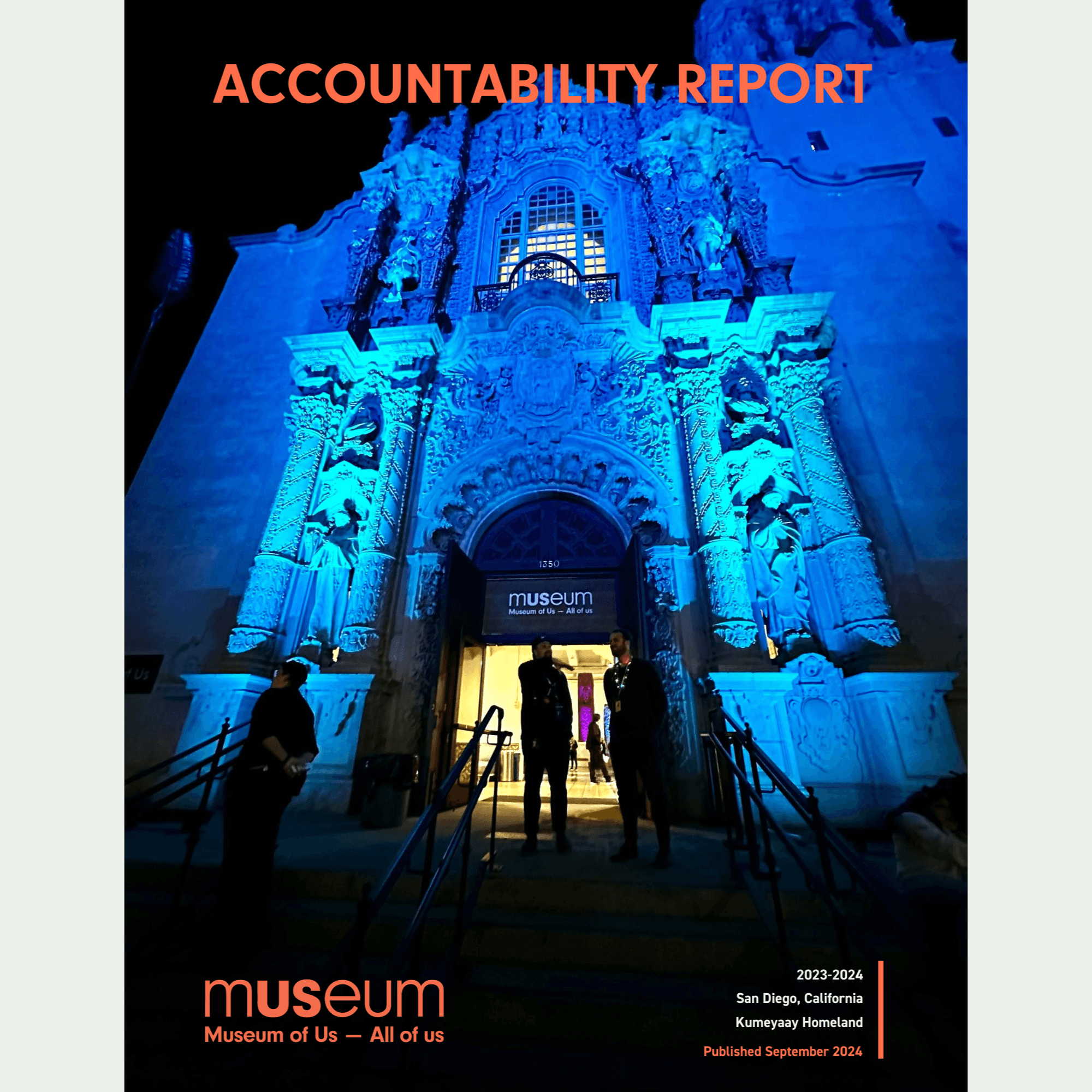 Cover of the 2023-2024 Accountability Report