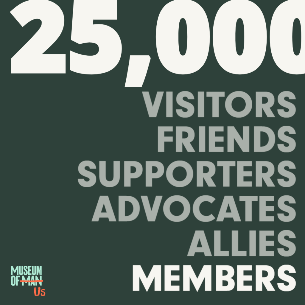 25,000 Visitors, Friends, Supporters, Advocates, Allies, Members